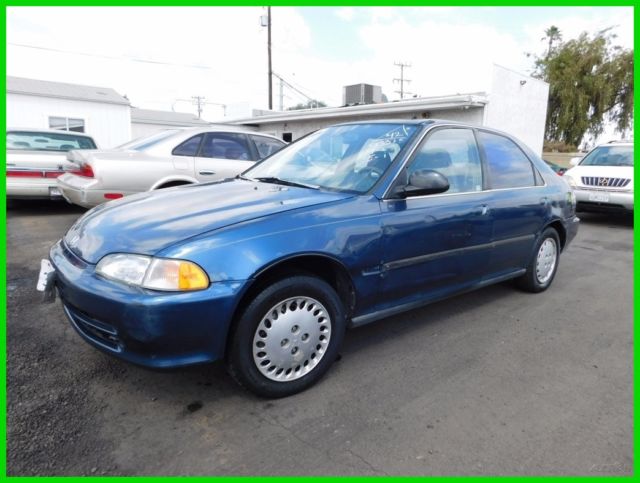 1992 EX Used 1.6L I4 16V Automatic FWD Sedan 1992 Honda Civic EX
