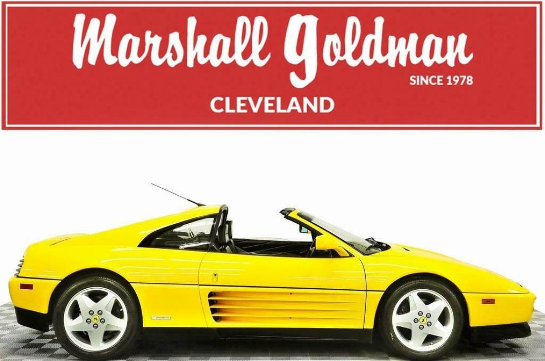 1992 Ferrari 348 TS Convertible 3.4L DOHC V8 5-Speed Manual 1992 Ferrari 348 TS