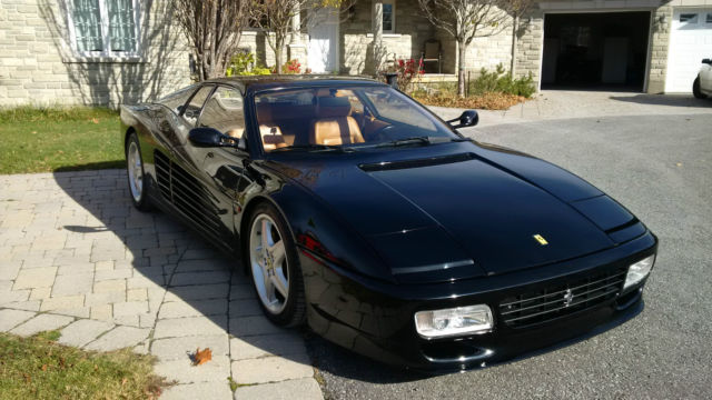 1992 Ferrari 512 TR - Black on Tan 1992 Ferrari Other Base Coupe 2-Door