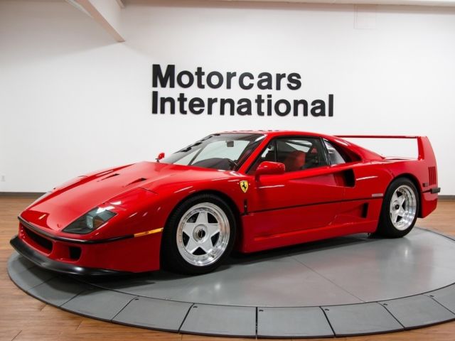 1992 Ferrari F40 6620 Miles Rosso Corsa 5 Speed Manual 1992 Ferrari F40 --