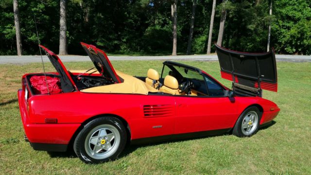 1992 Ferrari Mondial T, Only 11,602 original miles, factory original paint! 1992 Ferrari Mondial T