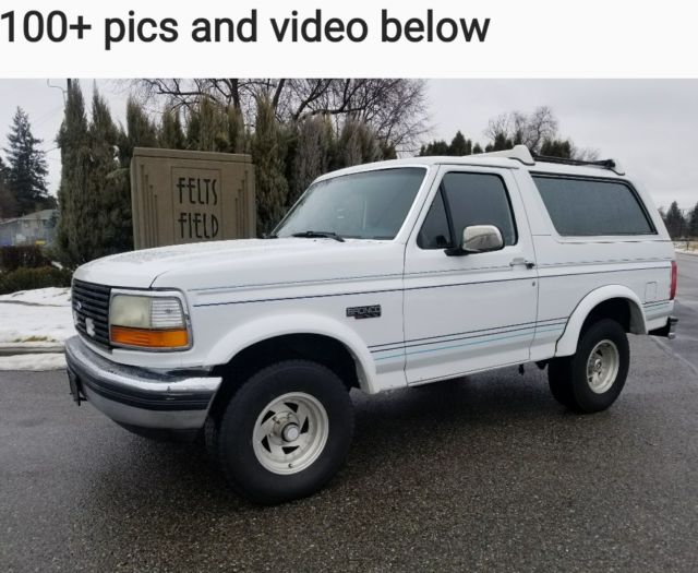 1992 ford bronco roll a long edition 1992 Ford Bronco Xlt