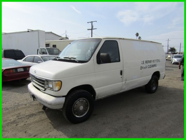 1992 Ford E-250 Used 5.8L V8 16V Automatic Minivan/Van NO RESERVE 1992 Ford E-Series Van