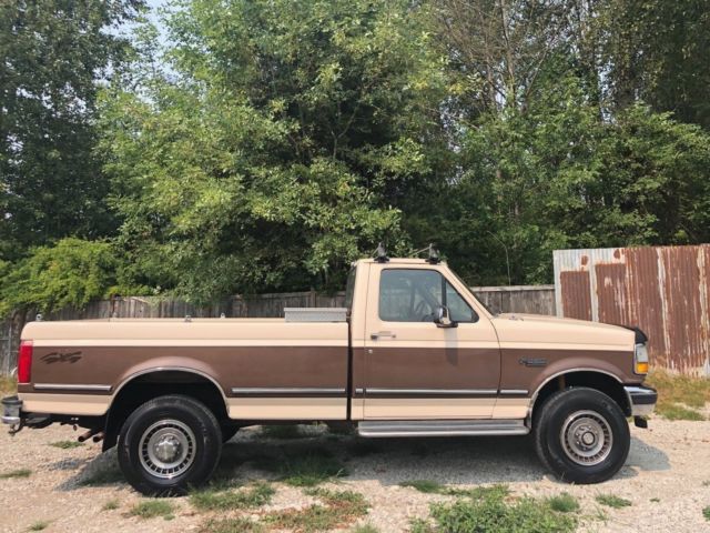 1992 Ford F-250 XLT Regular cab 4X4 460 V8 RUST FREE WORLDWIDE NO RESERVE CLEAN 1992 Ford F-250 XLT LARIAT