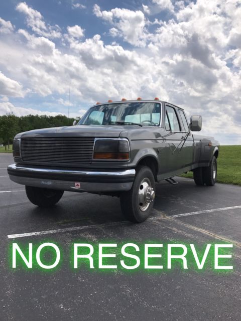 1992 Ford F-350 Dually DRW - 92k ORIGINAL MILES - NOT RUSTED - NO RESERVE - LOOK 1992 Ford F-350 XLT