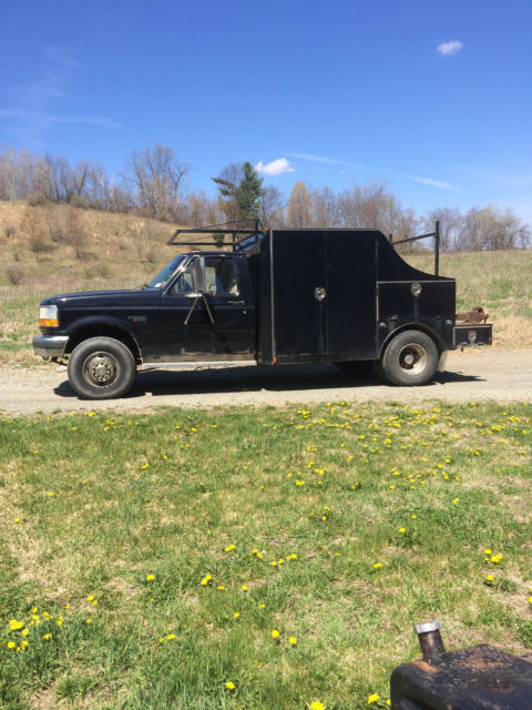 1992 Ford F-SuperDuty (450) Welding Truck Body With Welder 1992 Ford F-450 XLT