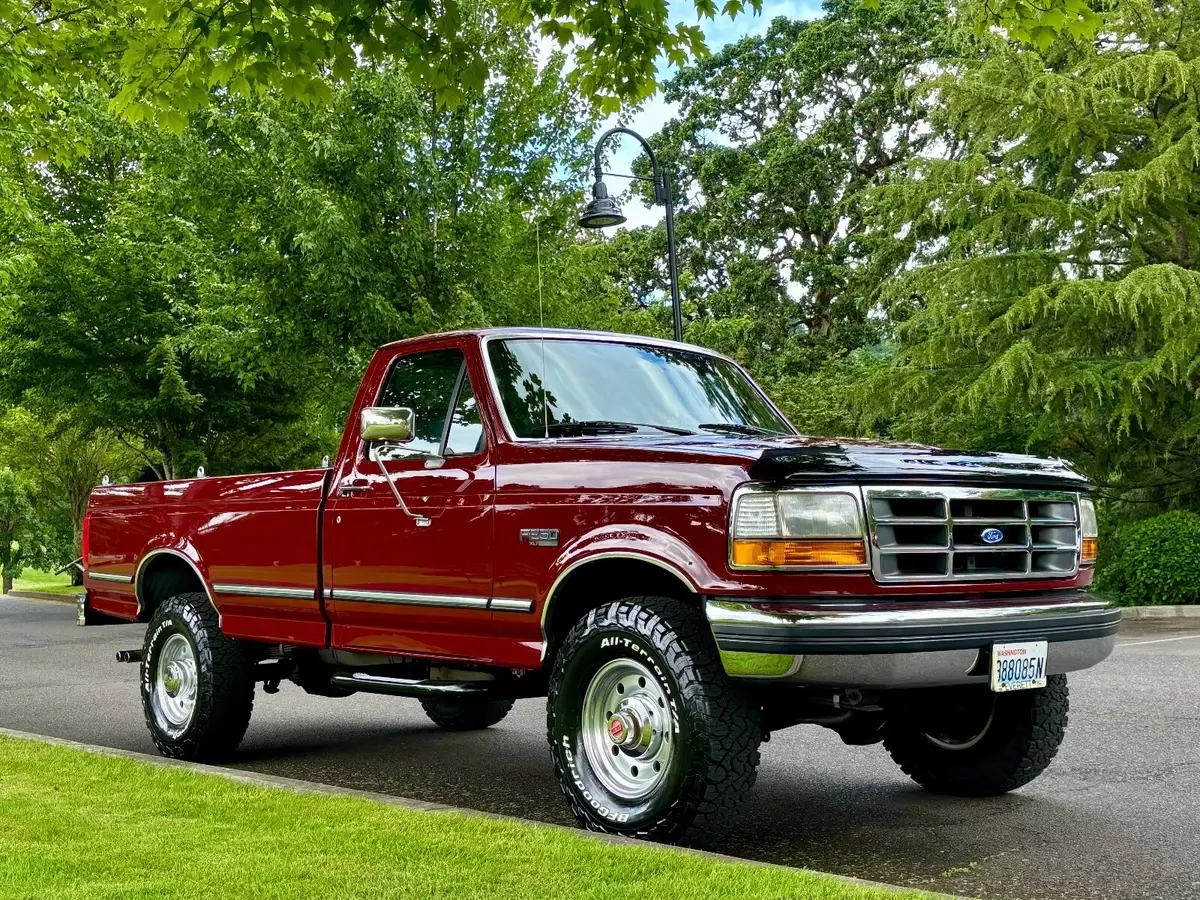 1992 FORD F250 4X4 XLT REG CAB 7.5L 460 V8 ONLY 32K ORIG MILES 2-OWNER RUST FREE 1992 Ford F-250 XLT HD 4X4 V8