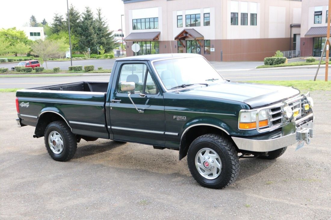 1992 Ford F250 Regular Cab 4x4 Low miles OBS 1993 1994 1995 1996 1997 1992 Ford F-250 XLT Single Cab