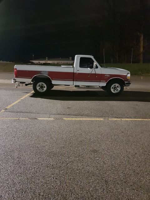 1992 Ford F250 XLT 7.3 IDI V8 Diesel 1992 Ford F-250 XLT 4X2