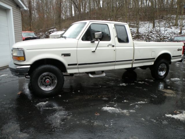1992 Ford F250 XLT - Ext Cab - 8ft bed - 4X4 - 460 V8 - Auto - AC - CLEAN 1992 Ford F-250 XLT
