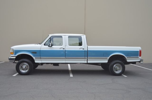 1992 FORD F350 CREW CAB XLT LONG BED 4X4 7.5L V8 GAS ONLY 41,338 ORIGINAL MILES! 1992 Ford F-350 ~ XLT ~ 41K MILES ~ 4X4