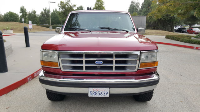1992 Ford F-150 FLARESIDE 4X4 5.8 EFI 351 V8 AMAZING CONDITION 4WD - photo 10