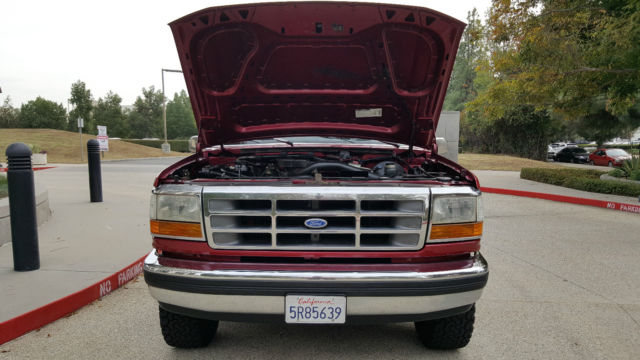 1992 Ford F-150 FLARESIDE 4X4 5.8 EFI 351 V8 AMAZING CONDITION 4WD - photo 9