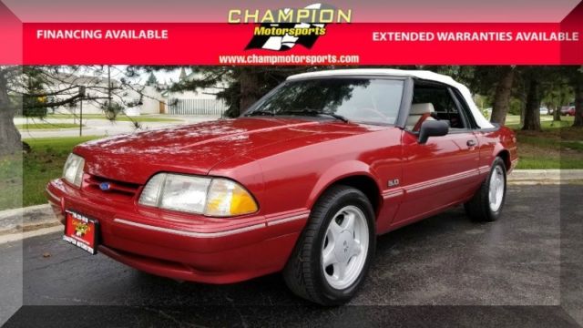 1992 Ford Mustang 2dr Convertible LX Sport 5.0L - photo 2