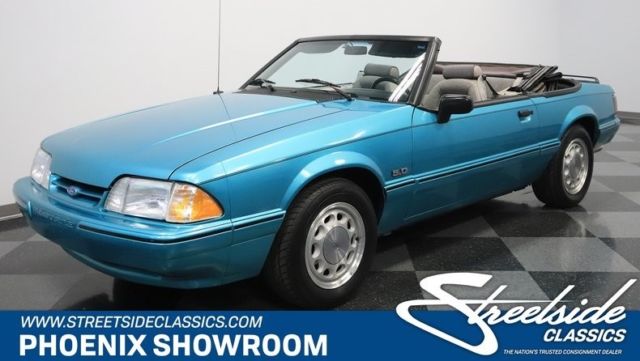 1992 Ford Mustang Convertible 5.0L HO V8 4-Speed w/ OD Classic Vintage Collecto 1992 Ford Mustang --