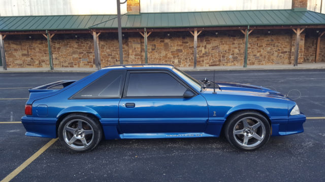 1992 Ford Mustang GT, Fox Body, 347 Supercharged, T56 6 Speed, No Reserve 1992 Ford Mustang
