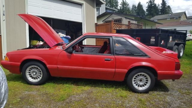 1992 Ford Mustang Hatchback Fox Body 1992 Ford Mustang LX