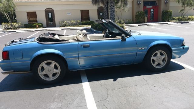 1992 Ford Mustang LX 5.0 Convertible with 42K original miles Needs cosmetics! 1992 Ford Mustang lx