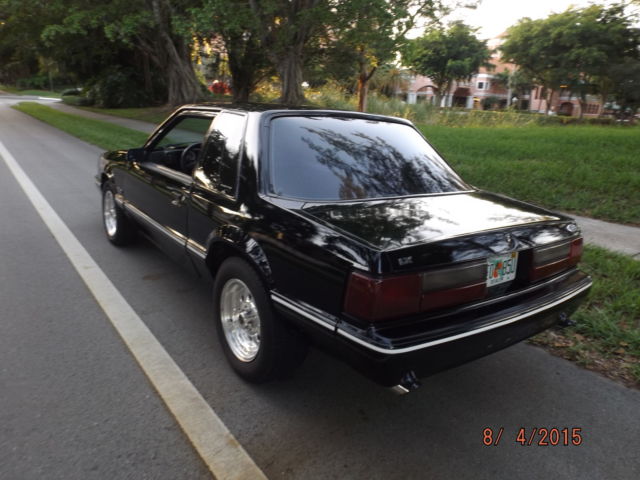 1992 FORD MUSTANG LX FOXBODY COUPE 306 STOKER MOTOR WITH MODIFICATIONS RUNS GOOD 1992 Ford Mustang 2dr Sedan LX