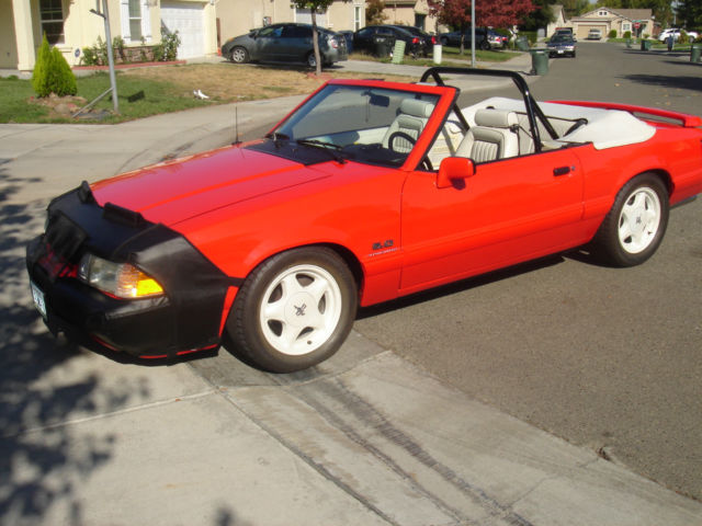 1992 Ford Mustang LX Supercharged 5.0 with Low Miles 1992 Ford Mustang Convertible