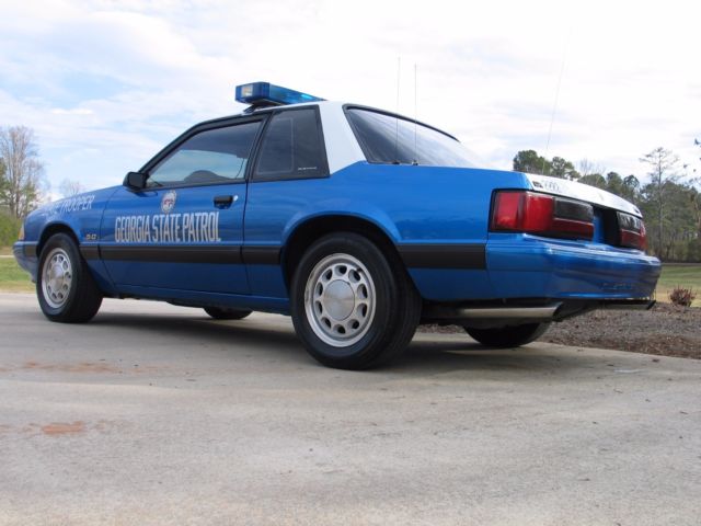 1992 Ford Mustang Coupe SSP Georgia State Patrol - photo 3