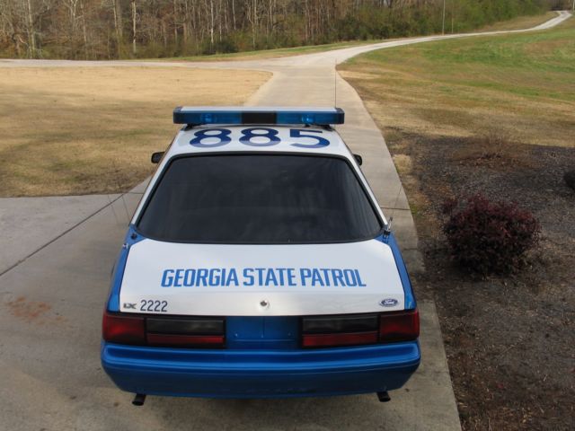 1992 Ford Mustang Coupe SSP Georgia State Patrol - photo 5