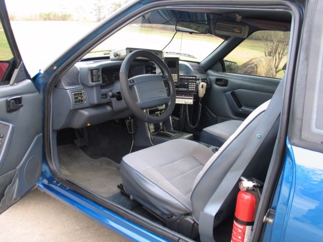 1992 Ford Mustang Coupe SSP Georgia State Patrol - photo 6