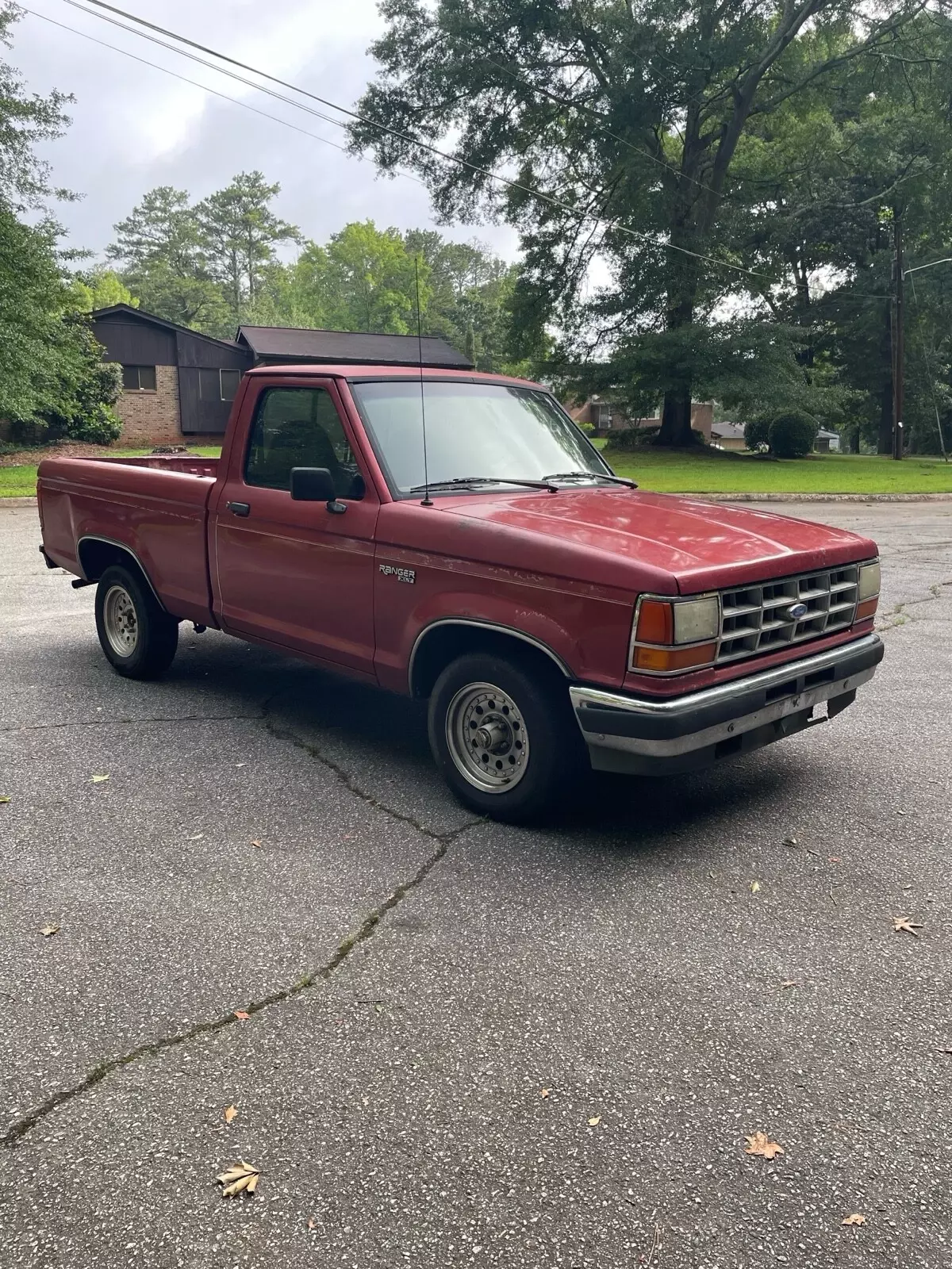 1992 Ford Ranger Pickup Red 1992 Ford Ranger