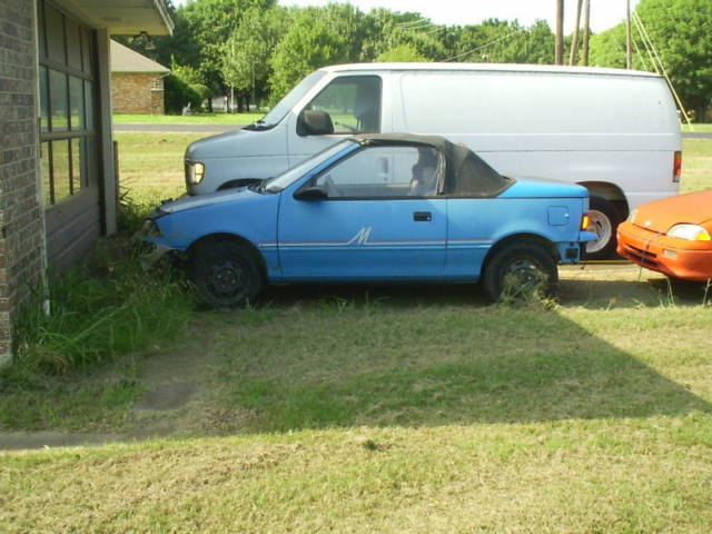1992 GEO Metro Convertible (NOT RUNNING) 1992 Geo Metro