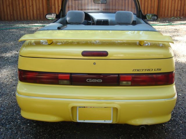 1992 Geo Metro LSI CONVERTIBLE  EXCELLENT CONDITION - photo 6