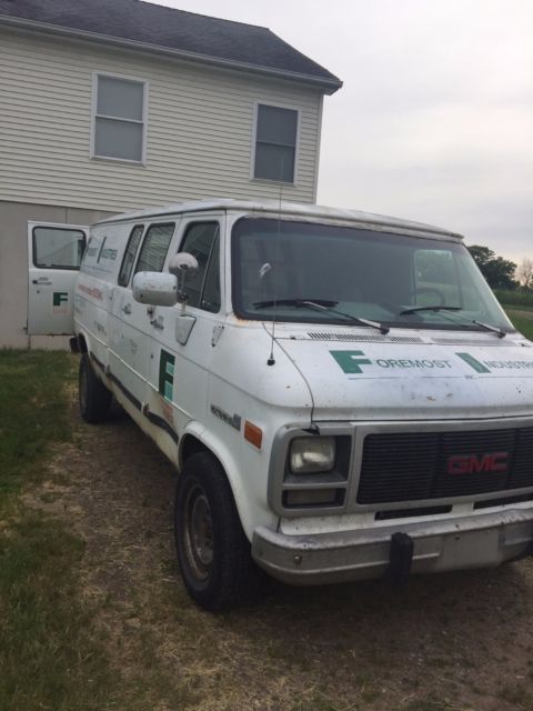 1992 GMC 3500 Vandura 1 Ton Work Van 1992 GMC Vandura