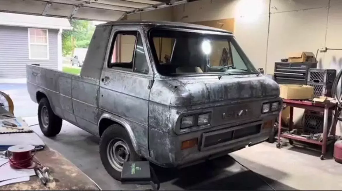 1992 GMC Fully custom van modified into a Corvair inspired truck. One of a kind! 1992 GMC Rally Wagon / Van G2500