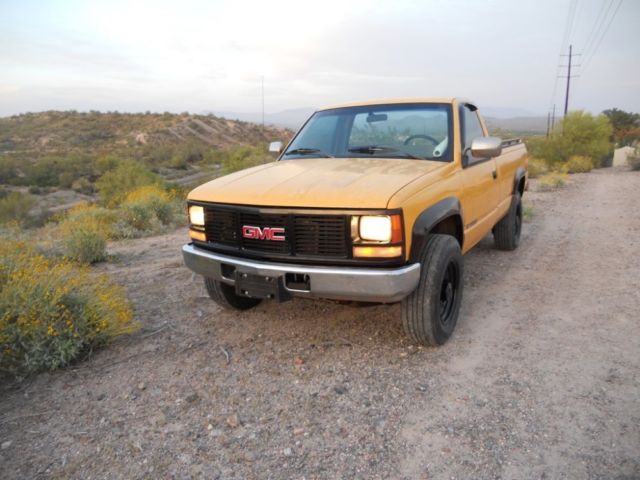 1992 GMC K2500 Overhauled 6.5 Turbo Diesel 4x4 1992 GMC Sierra 2500 SL