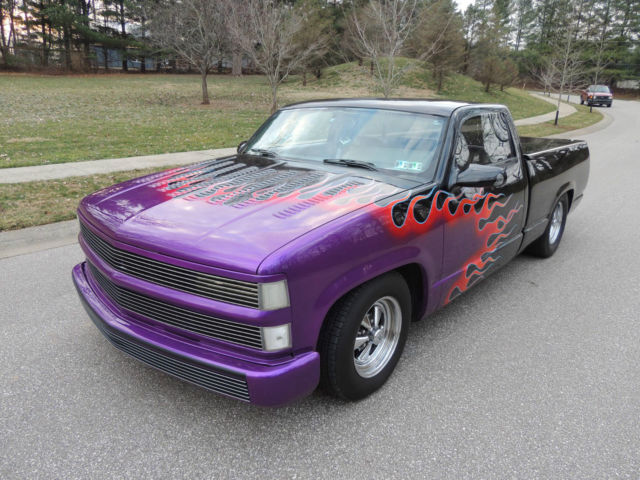 1992 GMC SHORT BED CUSTOMIZED SHOW TRUCK !CHOPPED LOWERED FLAMES BEAUTIFUL!! * 1992 GMC Other