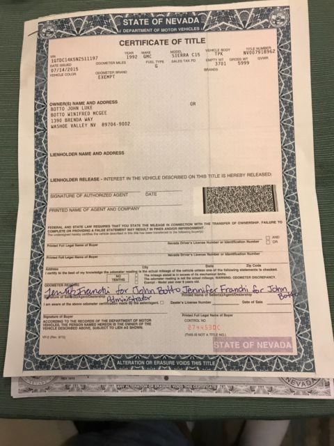 1992 GMC Sierra 1500 SLE - photo 6