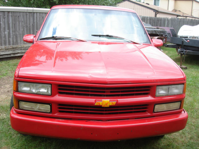 1992 GMC SIERRA CK1500 PICKUP TRUCK 4X4 NEW EVERYTHING CHROME WHEELS VERY NICE 1993 Chevrolet C/K Pickup 1500