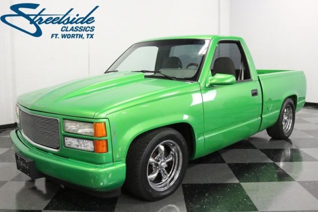 1992 GMC Sierra Restomod 184265 Miles Light Green Metallic Pickup Truck LS1 V8 4 1992 GMC Sierra 1500 Restomod