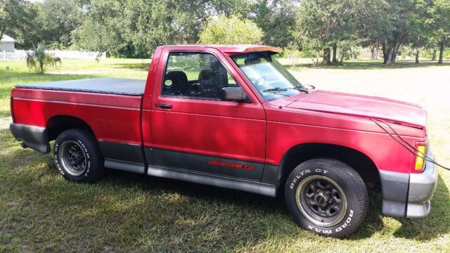 1992 GMC Sonoma GT 1 of 180 in Red 1992 GMC Sonoma GT