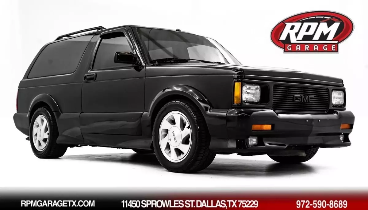 1992 GMC Typhoon Turbo 127944 Miles Black SUV 6 1992 GMC Typhoon Turbo