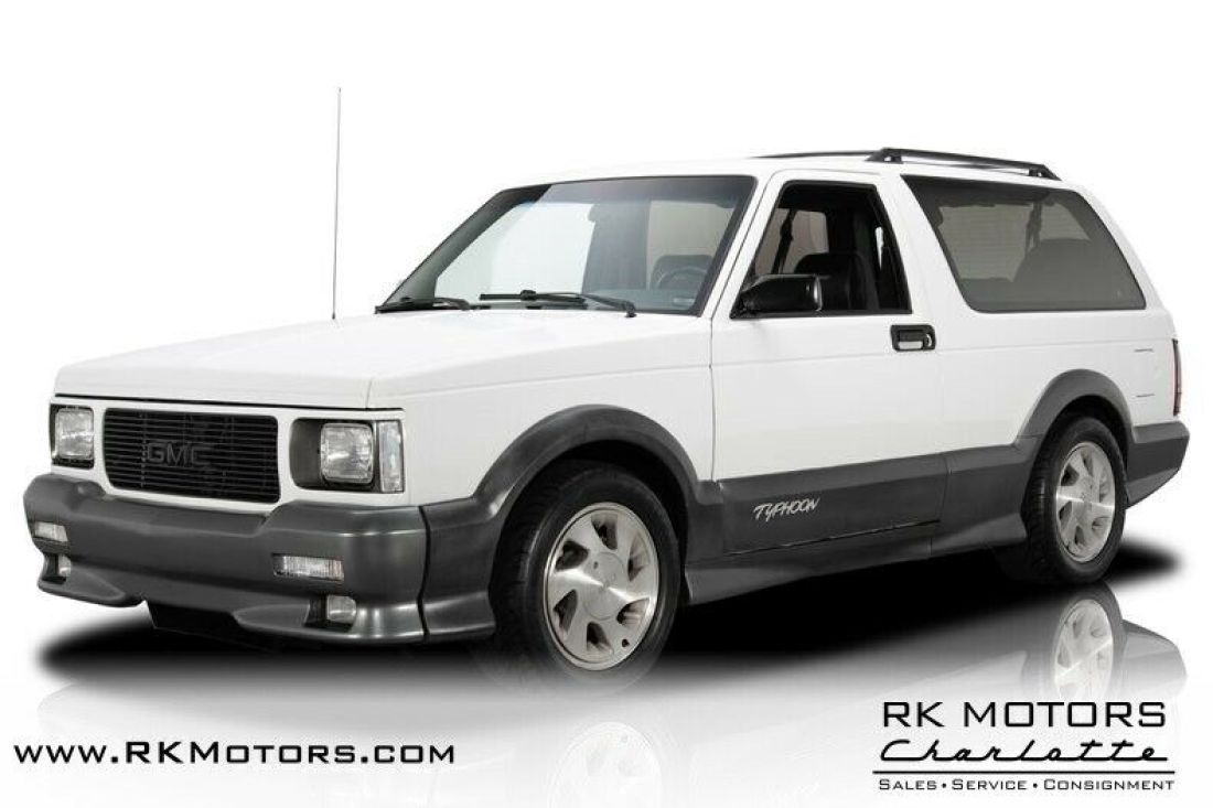1992 GMC Typhoon White SUV 4.3L V6 4 Speed Automatic 1992 GMC Typhoon