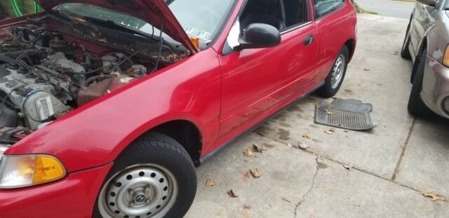 1992 Honda Civic CX 100,000 mi runs 1992 Honda Civic CX