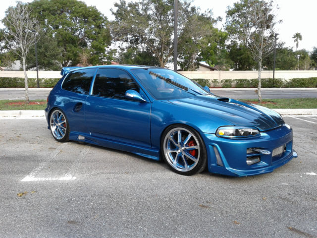1992 Honda Civic DX Hatchback Integra GSR Motor Turbo Capable of 450+HP 1992 Honda Civic DX Hatchback 3-Door