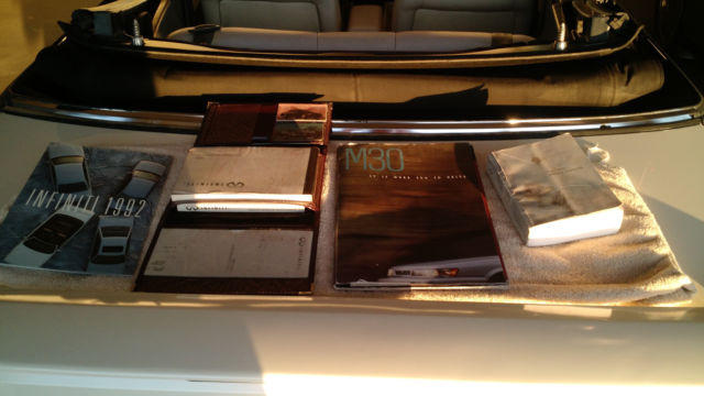 1992 Infiniti M30 Convertible - photo 12
