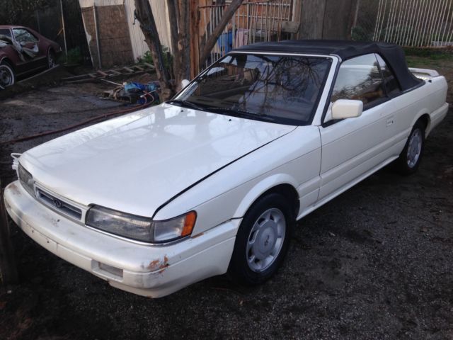 1992 INFINITI M30 Convertible California Restauration Project Complete 1992 Infiniti M30 Convertible