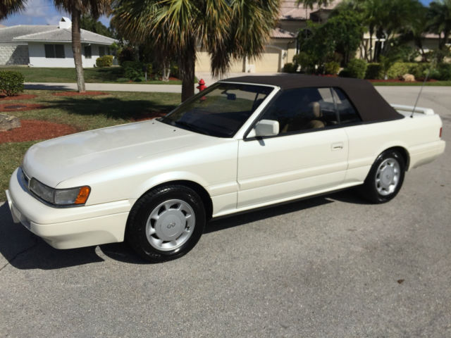 1992 Infiniti M30 CONVERTIBLE ! 3.0L ENGINE ! RARE MODEL ! 94K MILES - photo 4