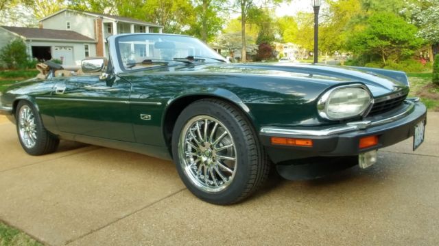 1992 Jaguar XJS Convertible British Racing Green many updates 1992 Jaguar XJS