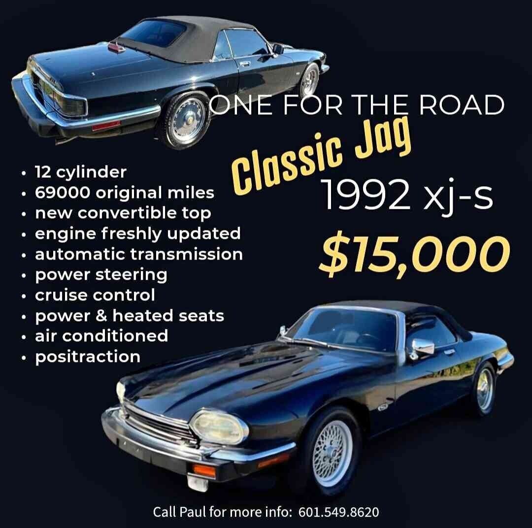 1992 Jaguar XJS V12 Automatic Clean Carfax 74k Actual Miles - photo 13