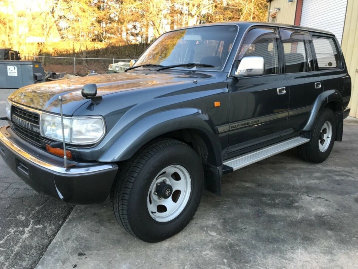 1992 JDM right hand drive land cruiser HDJ81 turbo diesel low mile 5 speed rare 1992 Toyota Land Cruiser