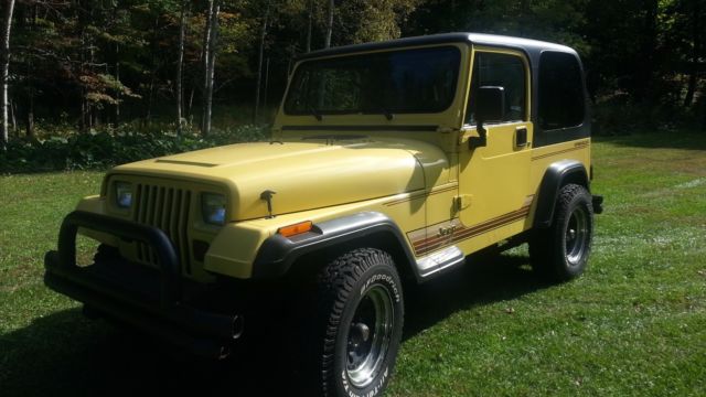 1992 JEEP CJ 7 WRANGLER SAHARA 4X4 SAHARA 1992 Jeep CJ CJ7