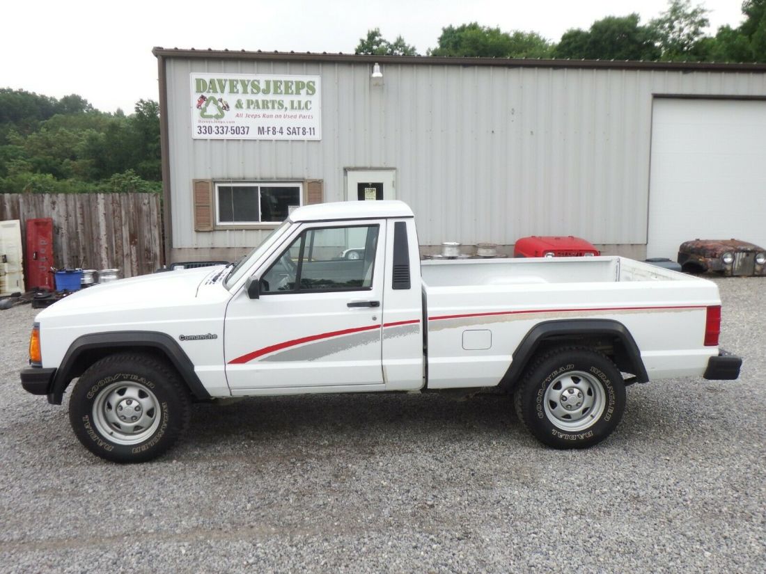 1992 JEEP COMANCHE PICKUP TRUCK MJ RUST FREE 4X4 4WD 4.0 1992 Jeep Comanche